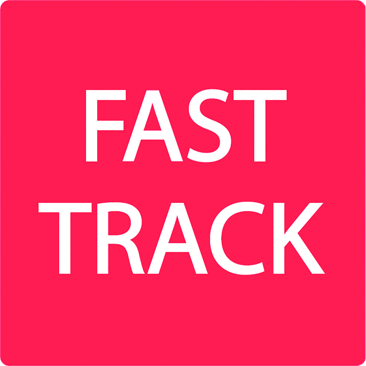 Fast Track Alert Label  Image
