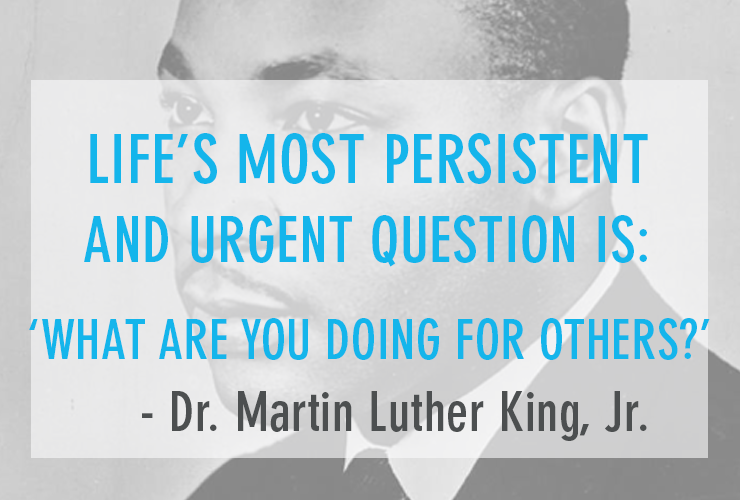 Celebrate MLK Day Through Acts of Service