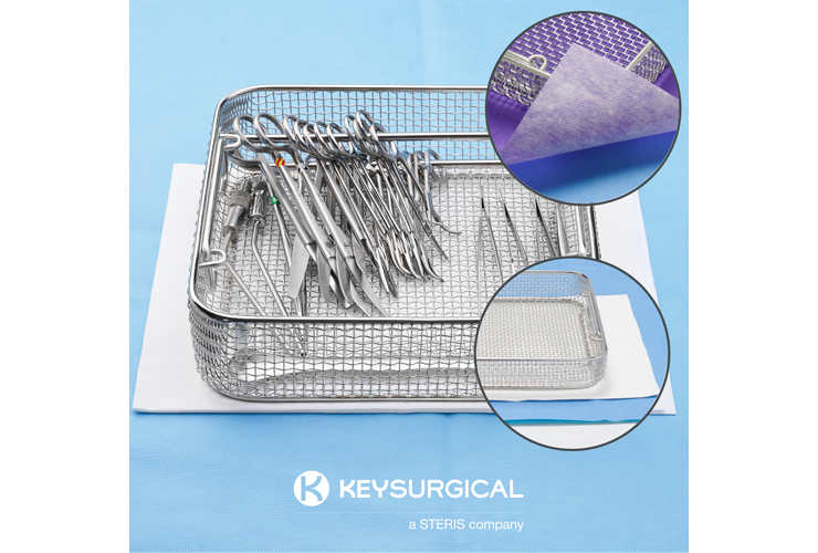 Soaker Sheets, Tray Liners, Tray Mats for Sterile Processing Now from Key Surgical